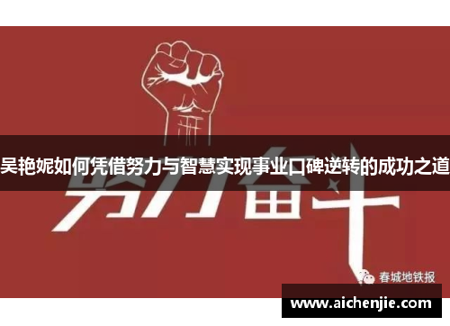 吴艳妮如何凭借努力与智慧实现事业口碑逆转的成功之道